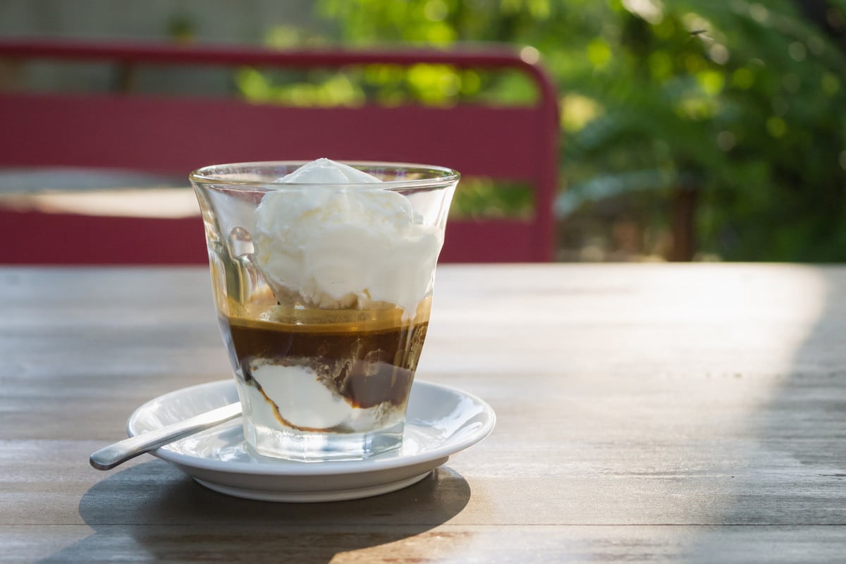 Affogato - ein köstliches Dessert aus der italienischen Küche