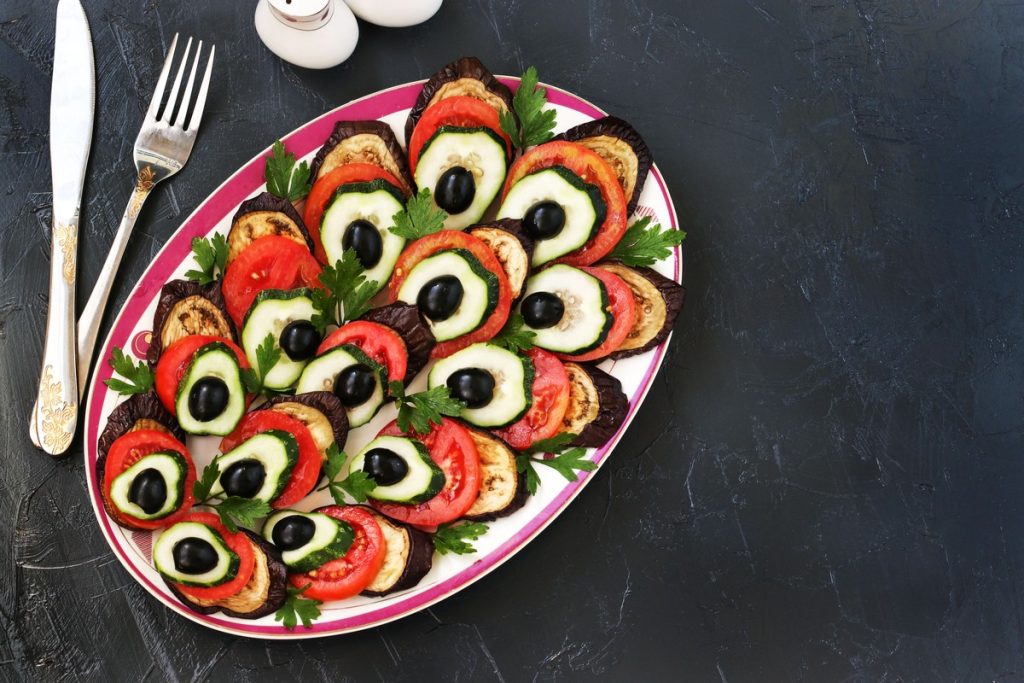 Antipasti aus Auberginen
