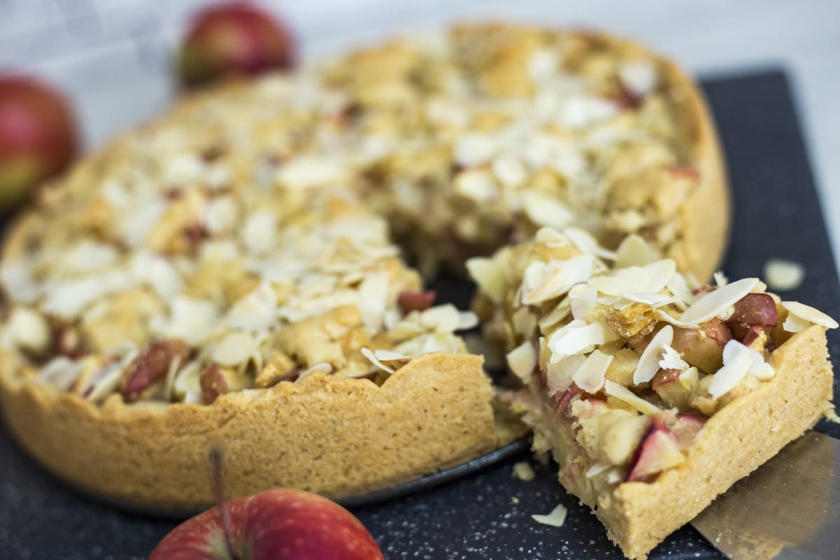 Apfelkuchen mit Streuseln