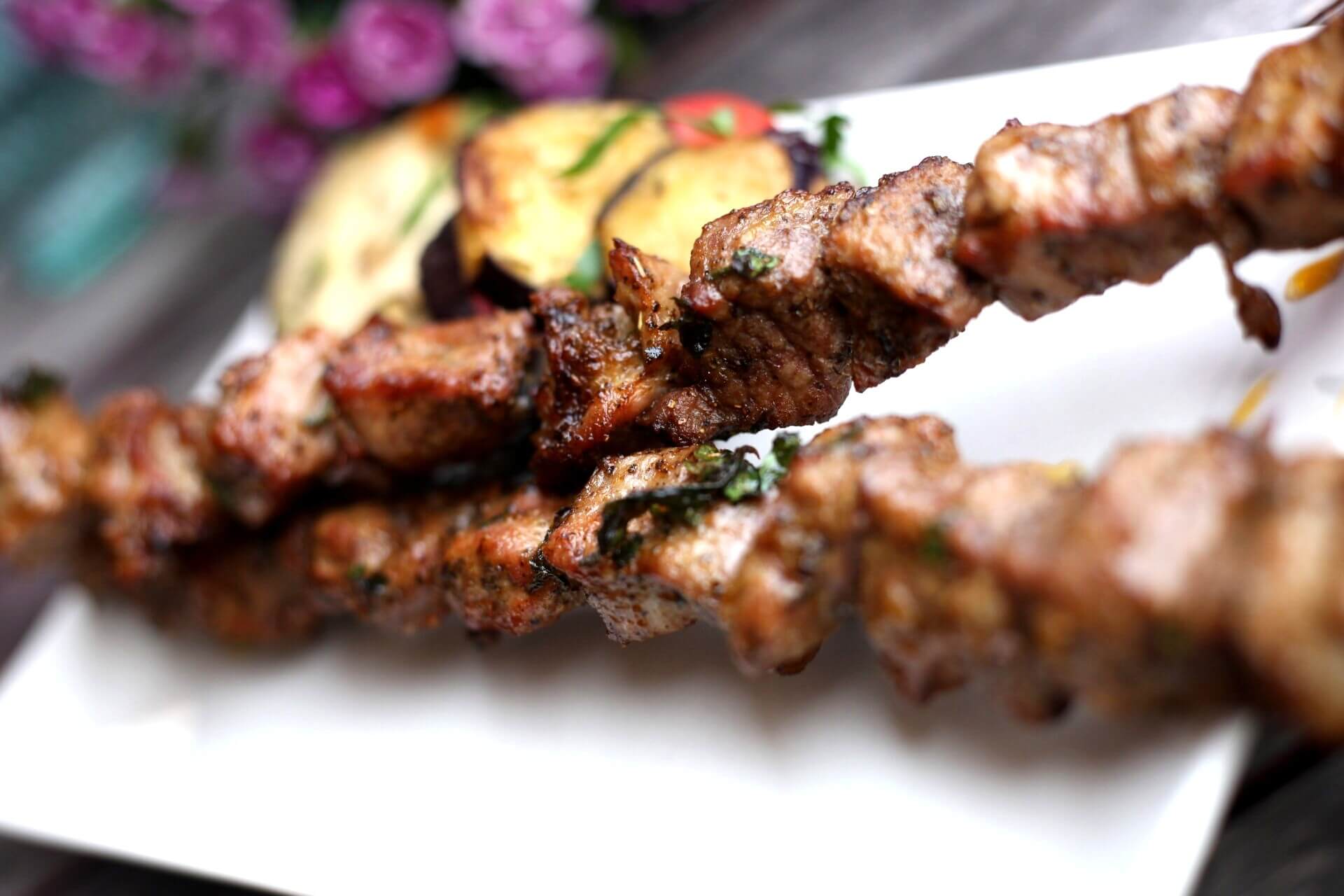 Armenischer Schaschlik mit Zitrone und Wodka - Grillrezepte