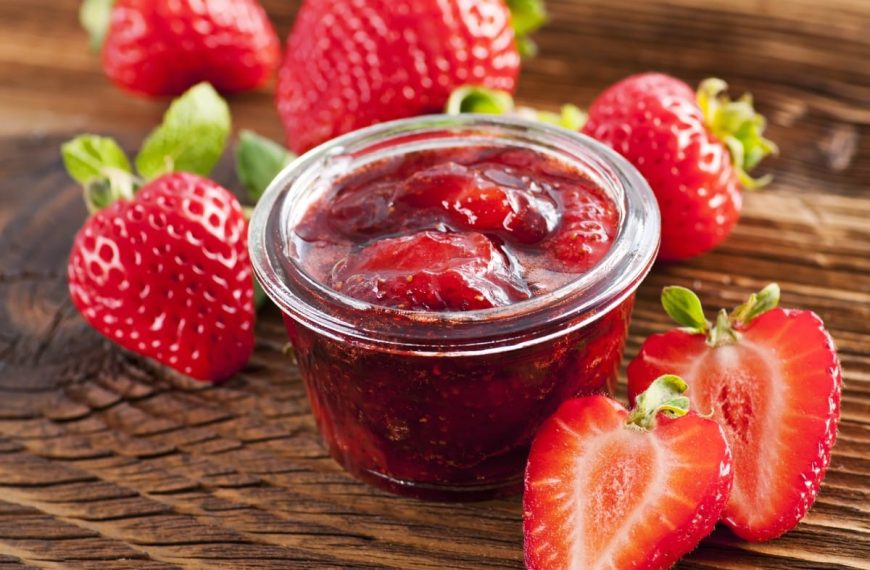 Aromatische Erdbeer Marmelade mit Zitronen selber kochen