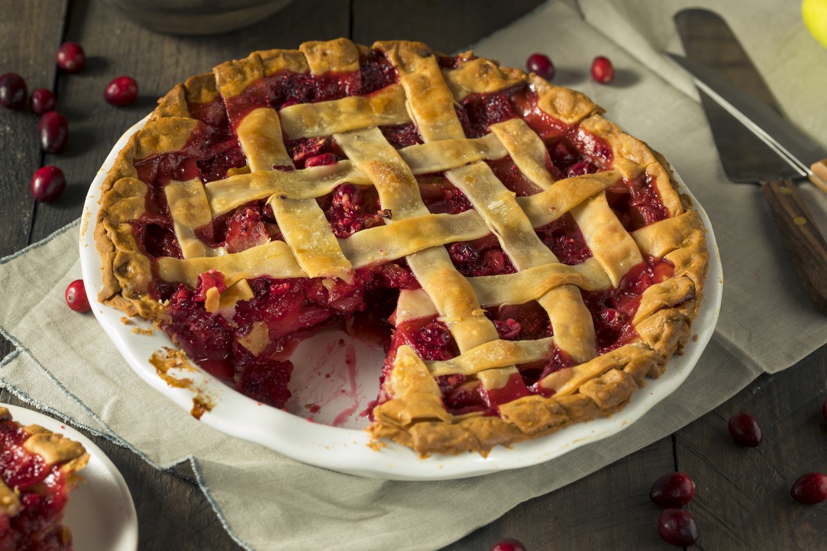 Aromatische Linzer Torte mit Preiselbeeren