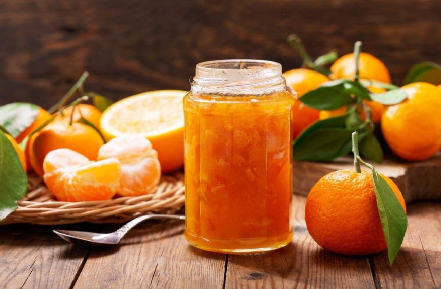 Aromatische Mandarinenmarmelade zum Backen oder als Aufstrich