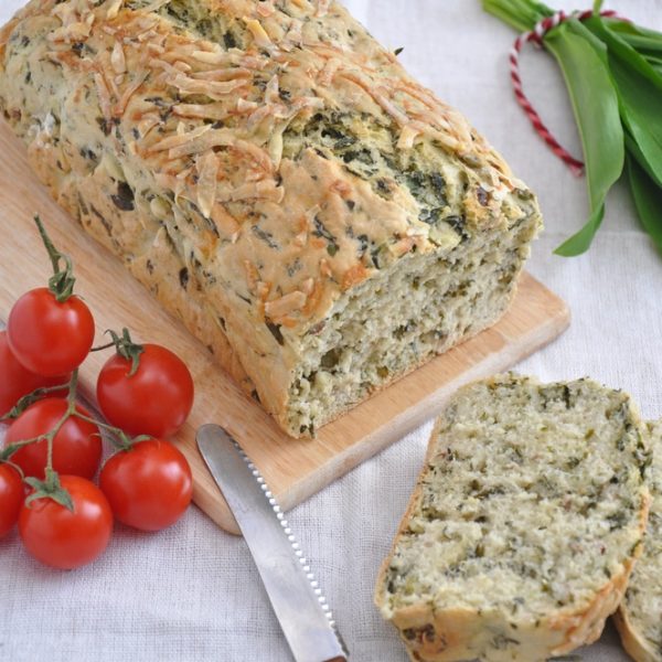Aromatisches Bärlauchbrot aus Hefeteig backen