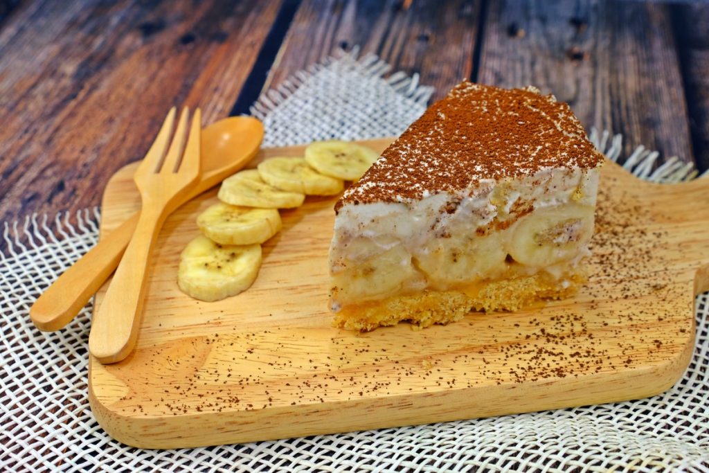 Bananentorte ohne Backen – Leckeres Torten Rezept mit Keksboden