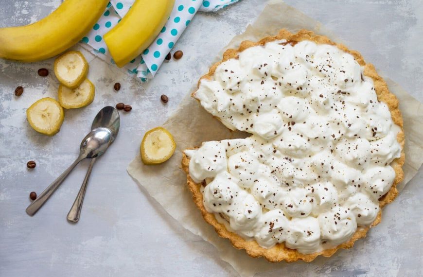 Banoffee Pie – unwiderstehlicher Bananenkuchen mit Milchmädchencreme