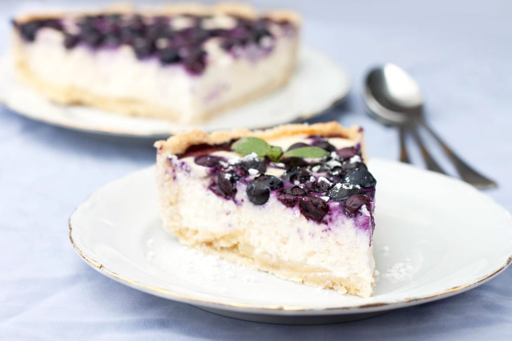 Blueberry Cheesecake mit Quark