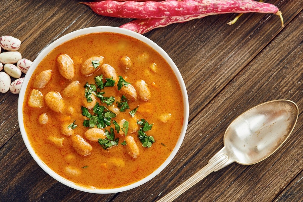 Bohnensuppe mit Kartoffeln