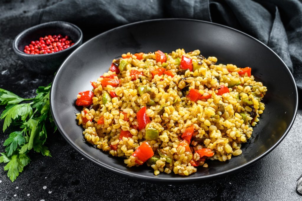 Bulgur mit Paprika