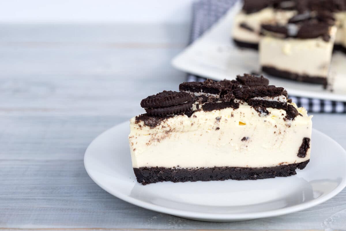 Cheesecake mit Oreo Keksen ohne Backen - No Bake Kuchen