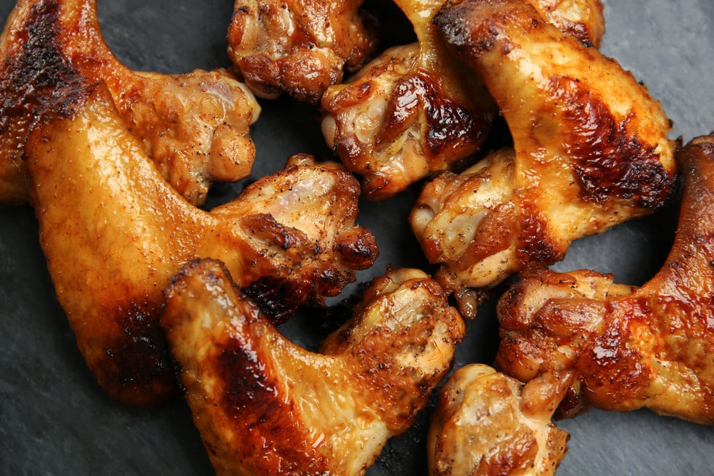 Chicken Wings mit Sweet Chili Soße im Backofen