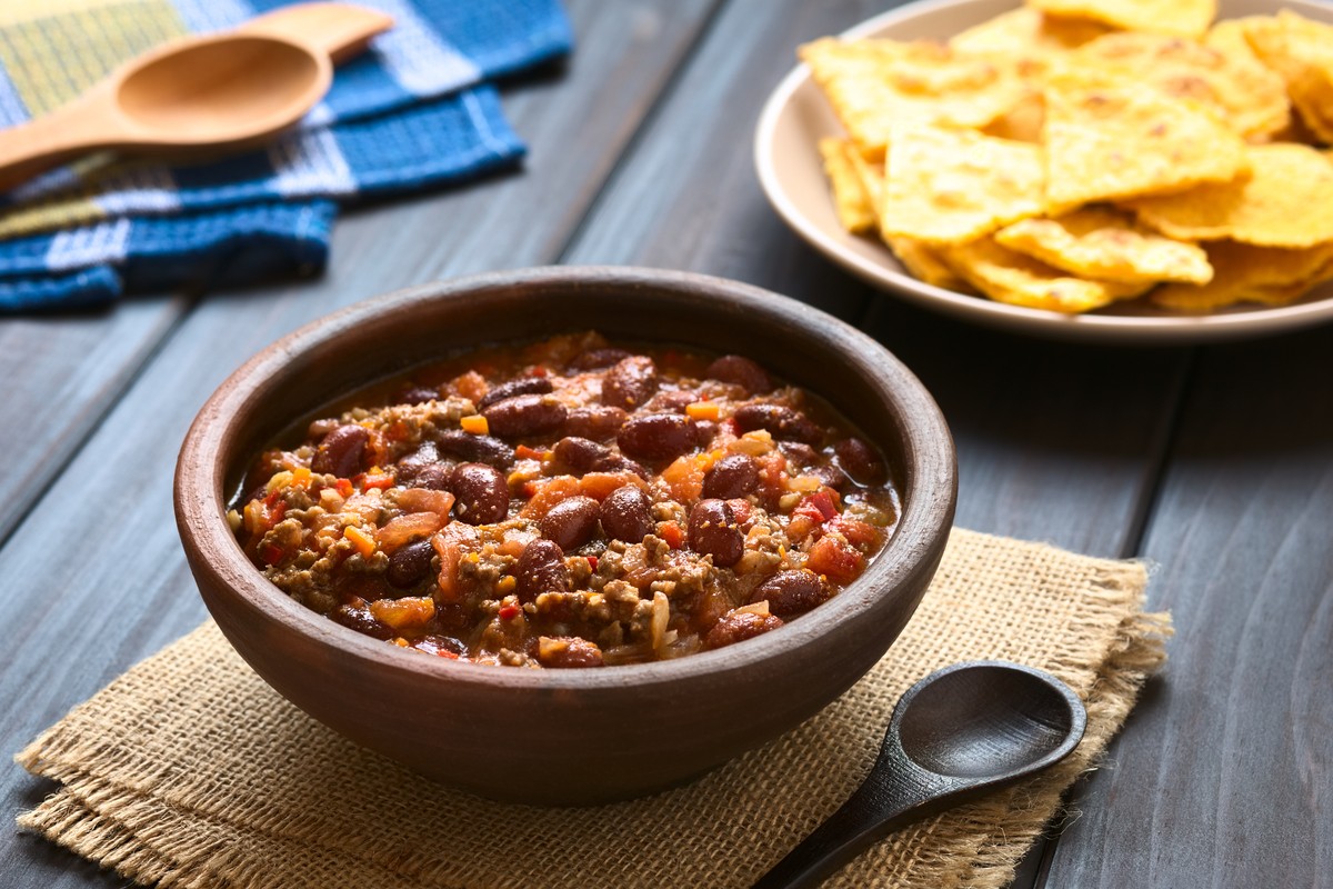 Chili con Carne mit Tomaten