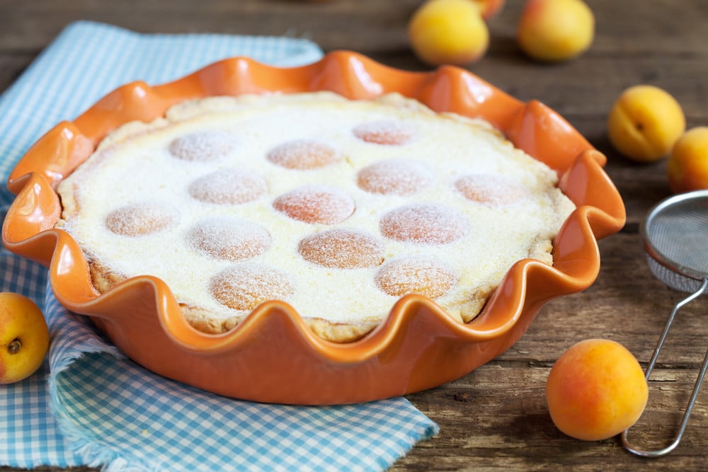 Cremiger Aprikosen Käsekuchen mit Quark