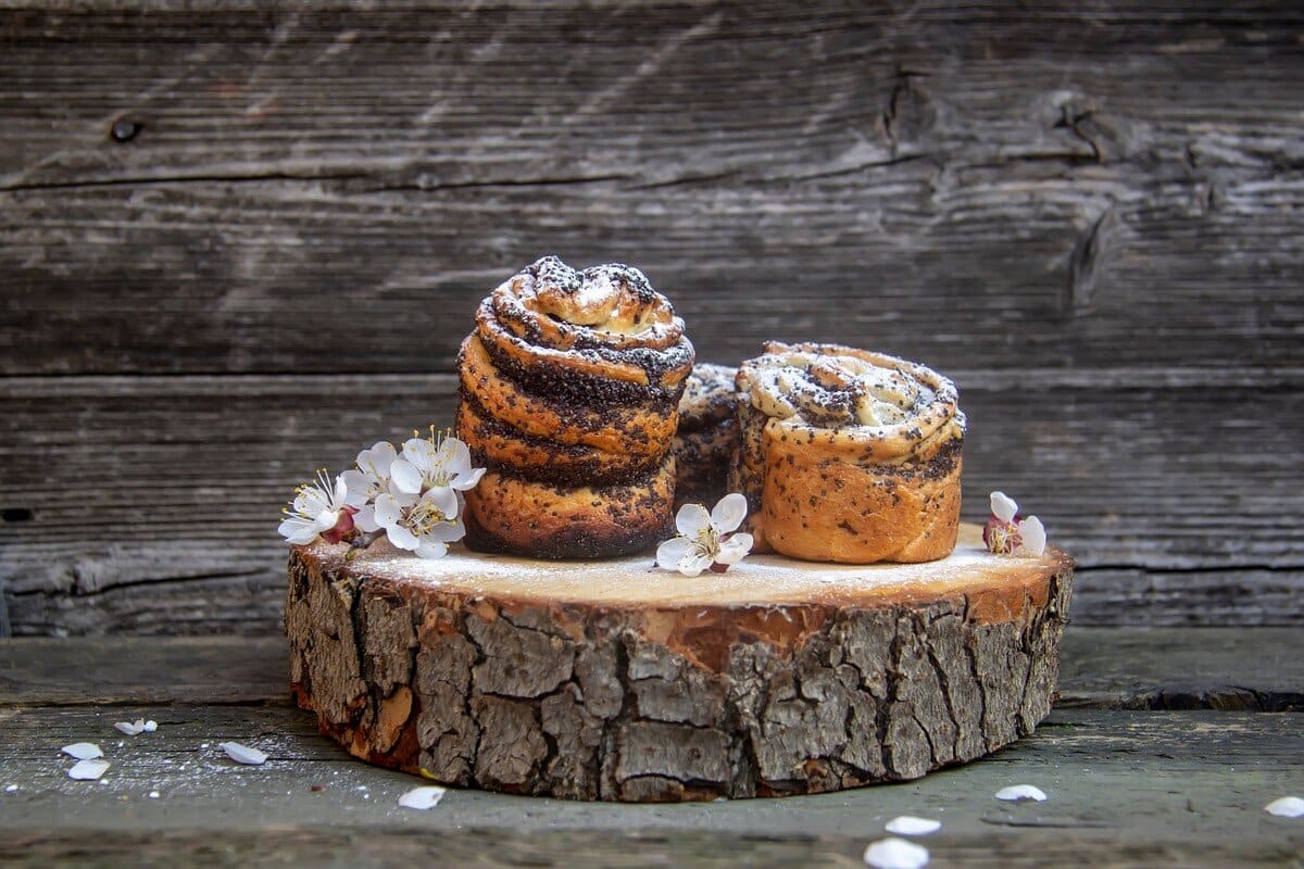 Cruffins – Amerikanisches Gebäck mit Mohnfüllung