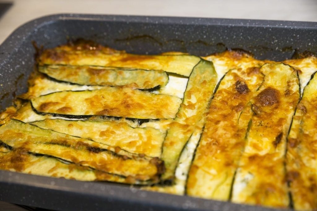 Einfache Zucchini Lasagne mit Hackfleisch