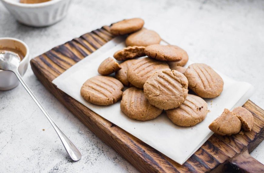Erdnussbutter Kekse ohne Backen – Vegane Kekse