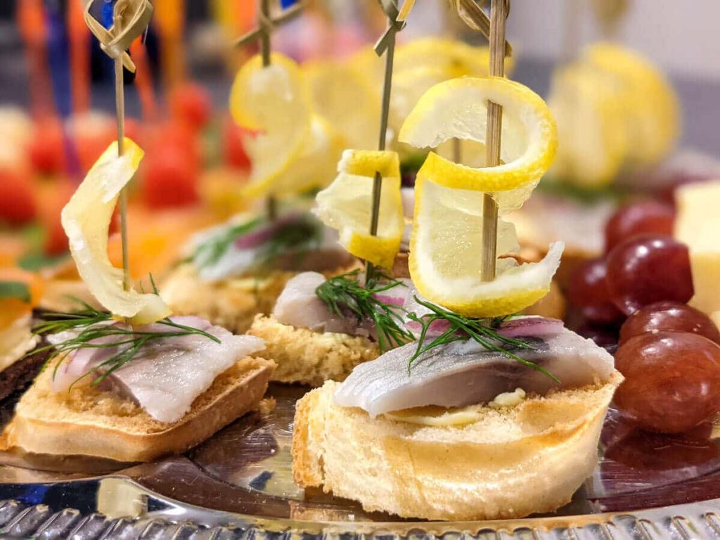 Fingerfood mit Hering