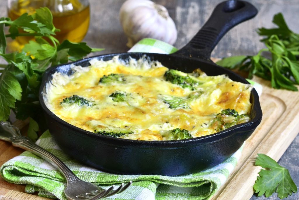 Frittata mit Brokkoli