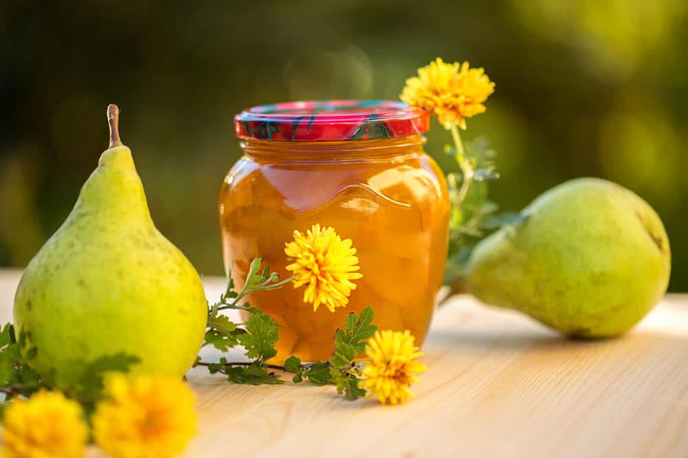 Fruchtige Birnenmarmelade mit Zitronen