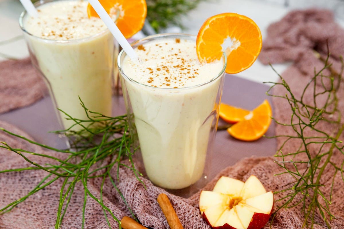 Frühstück Smoothie mit Orange