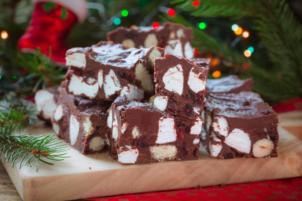 Fudge Konfekt mit Cognac