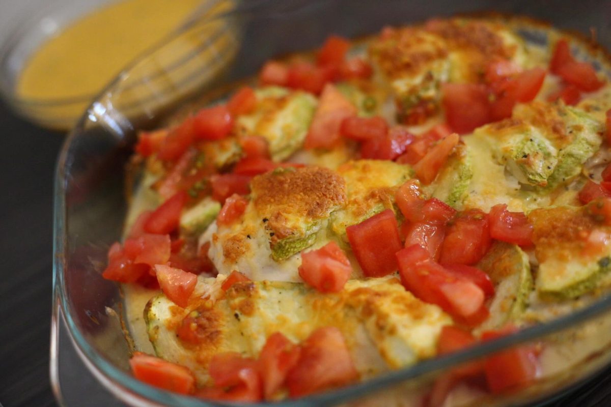Gebackene Hähnchenrouladen mit Feta-Spinat-Füllung
