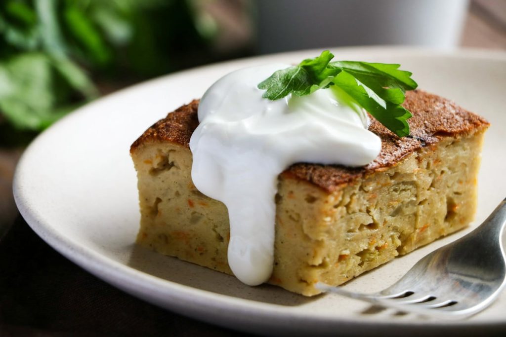 Gemüsekuchen mit Kohl