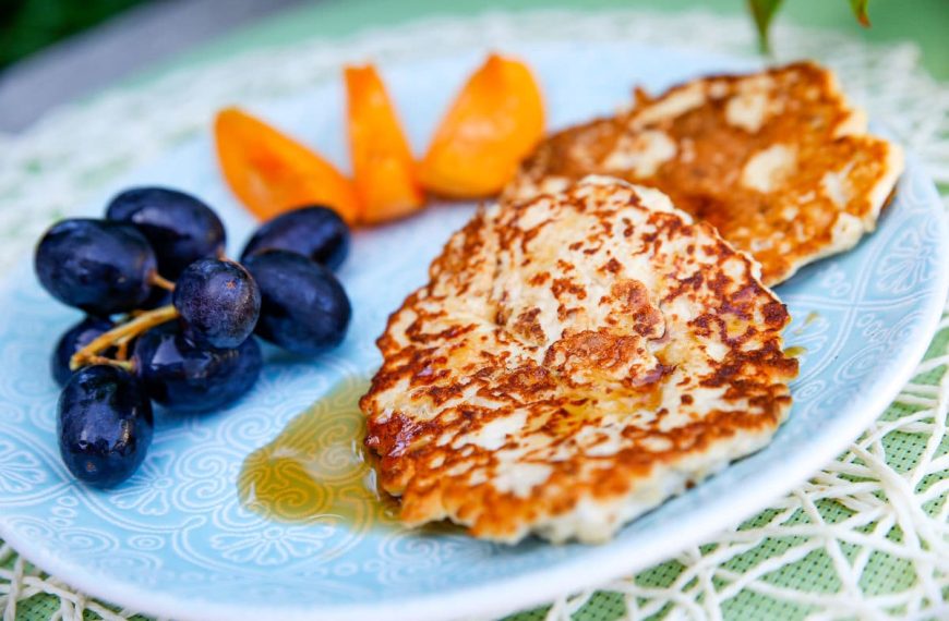 Gesunde Haferflocken Pancakes ohne Zucker und Mehl