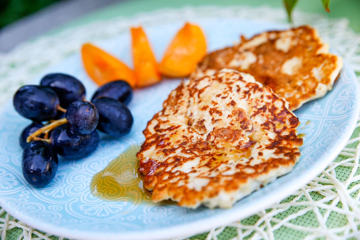 Gesunde Haferflocken Pancakes ohne Zucker und Mehl