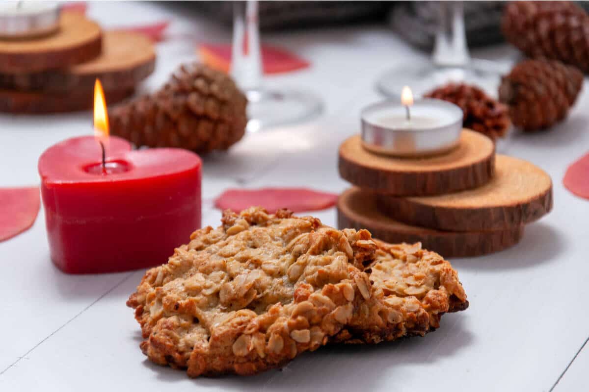 Gesunde Haferflockenplätzchen mit Nüssen