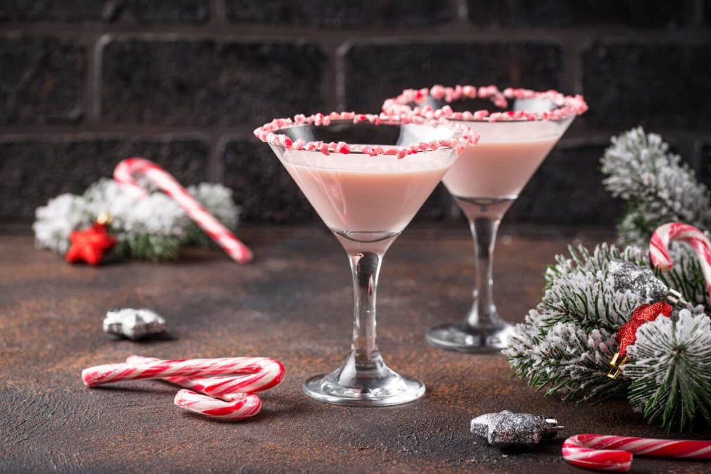 Gin Cocktail mit Triple Sec und Sahne