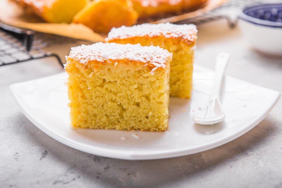 Grießkuchen mit Quark