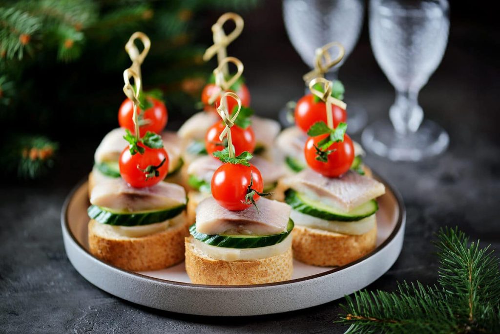 Häppchen mit Hering