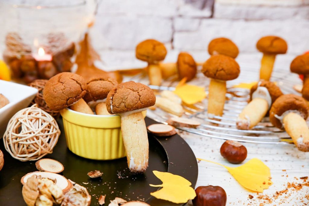 Herbstliche Schokoplätzchen mit Zimt und Zuckerrübensirup