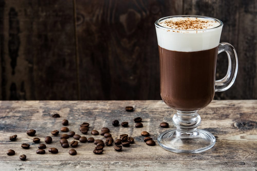 Irish Coffee mit Espresso