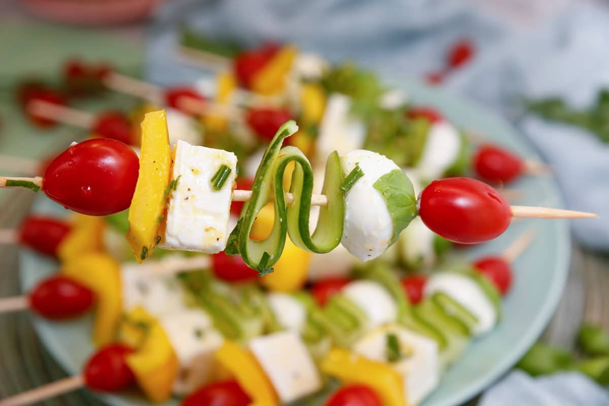 Italienisches Fingerfood mit Tomaten