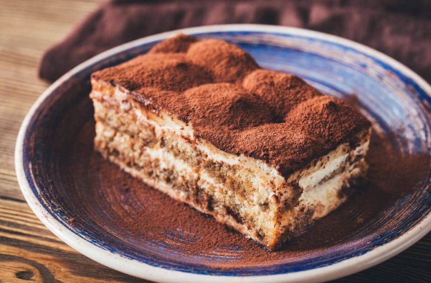 Italienisches Tiramisu ohne Zucker und ohne Alkohol