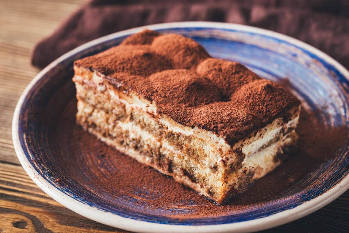 Italienisches Tiramisu ohne Zucker und ohne Alkohol