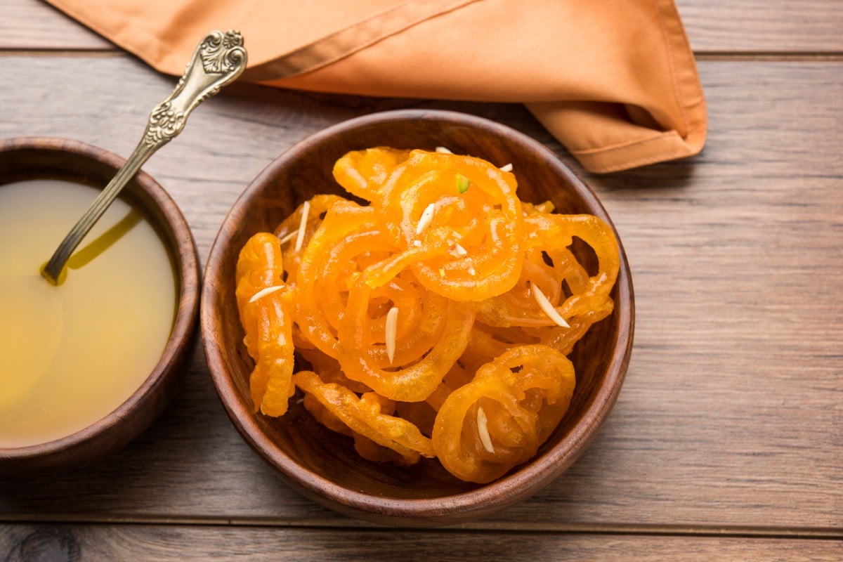 Jalebi Dessert - eine ungewöhnliche orientalische Nachspeise