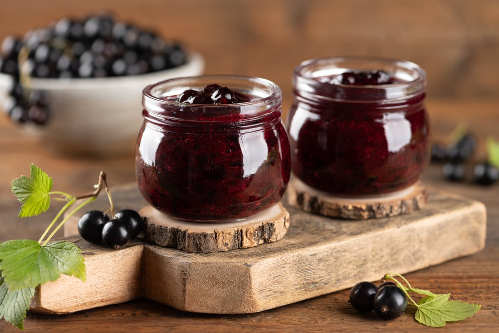 Johannisbeer Marmelade mit Stachelbeeren