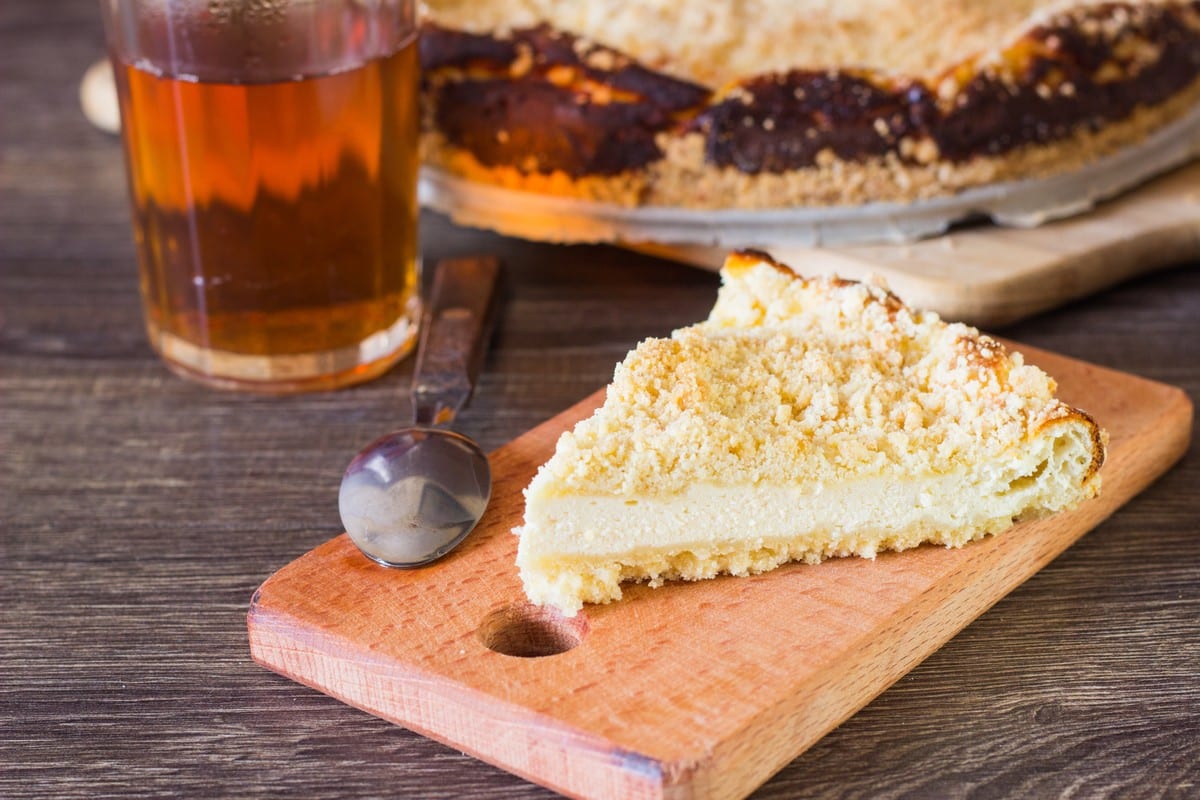 Käse Streuselkuchen aus Quark – Schnelles Rezept für Streuselkuchen