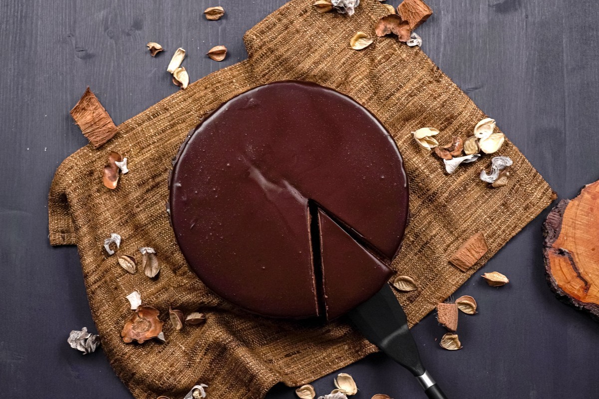 Käsekuchen ohne Backen mit Schokolade