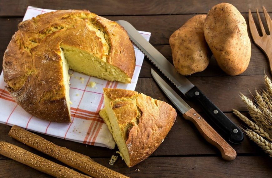 Kartoffelbrot mit Trockenhefe selber backen – Brot einfach backen