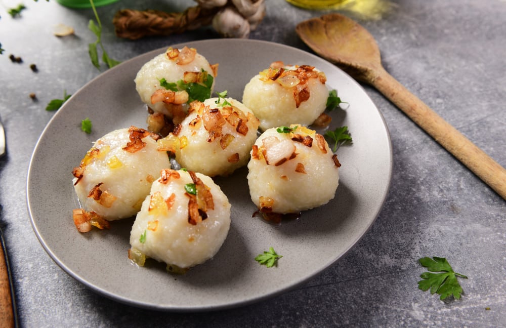 Kartoffelknödel aus rohen Kartoffeln selber machen