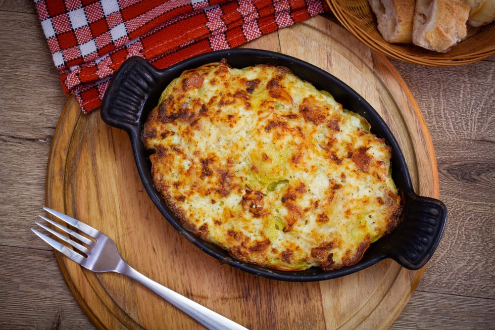 Kartoffelpüree Auflauf mit Hackfleisch