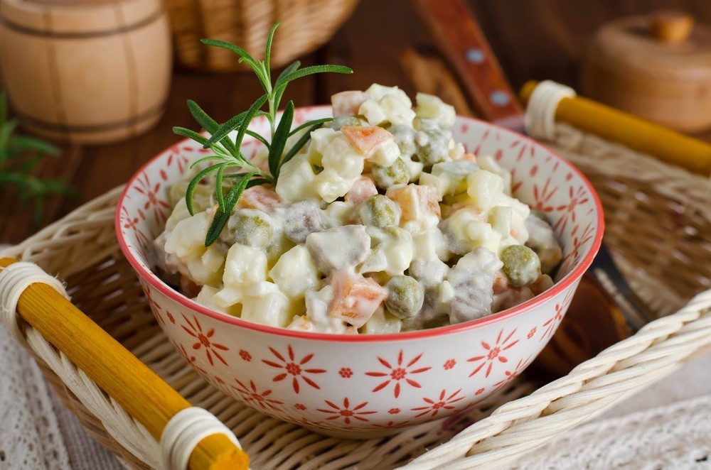 Kartoffelsalat mit Eiern