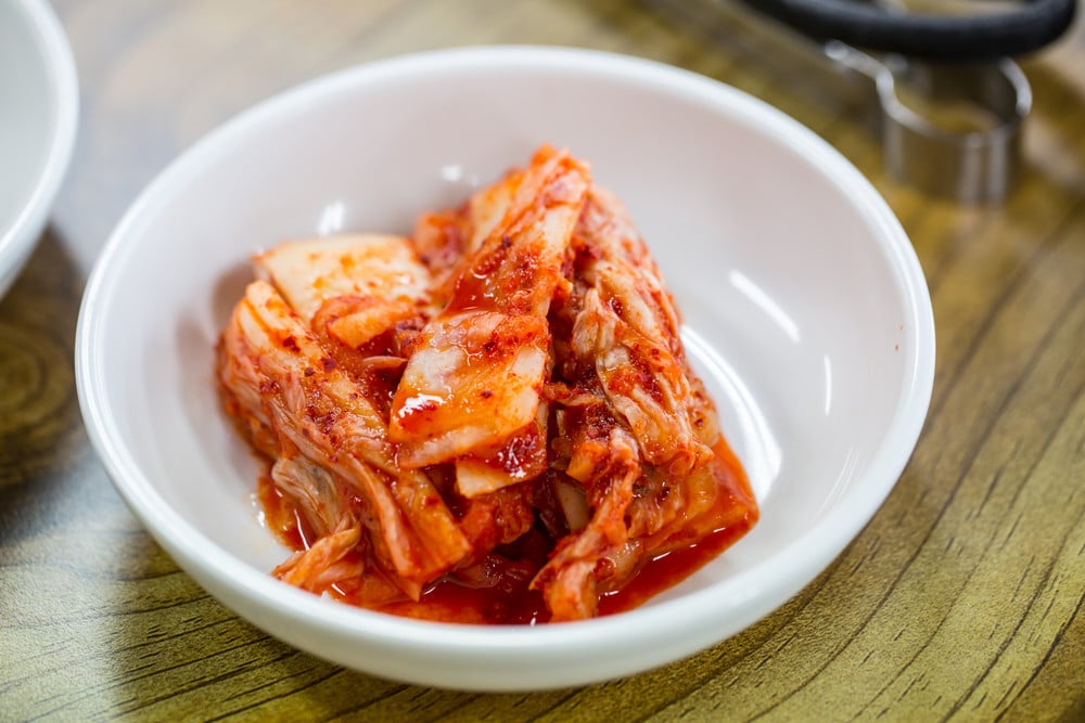 Kimchi Chinakohlsalat in Sirachasauce | Scharfer Chinakohl eingelegt in Siracha