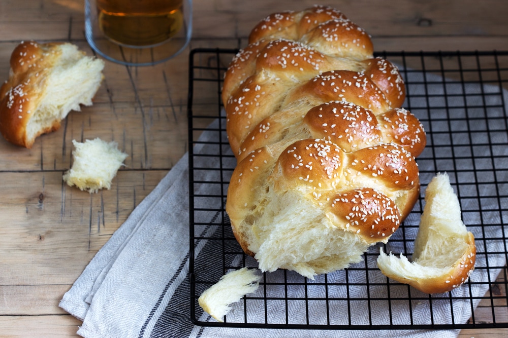 Klassischer Hefezopf zum Osterbrunch