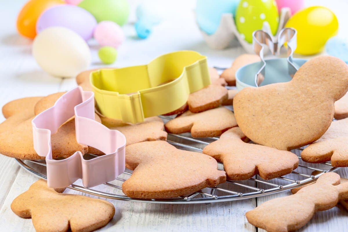 Knackige Osterkekse mit Vanille | Kekse zu Ostern backen