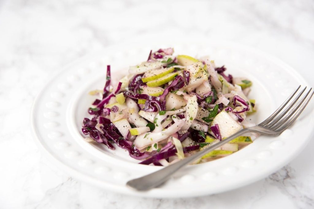 Knackiger Krautsalat mit Weißkohl